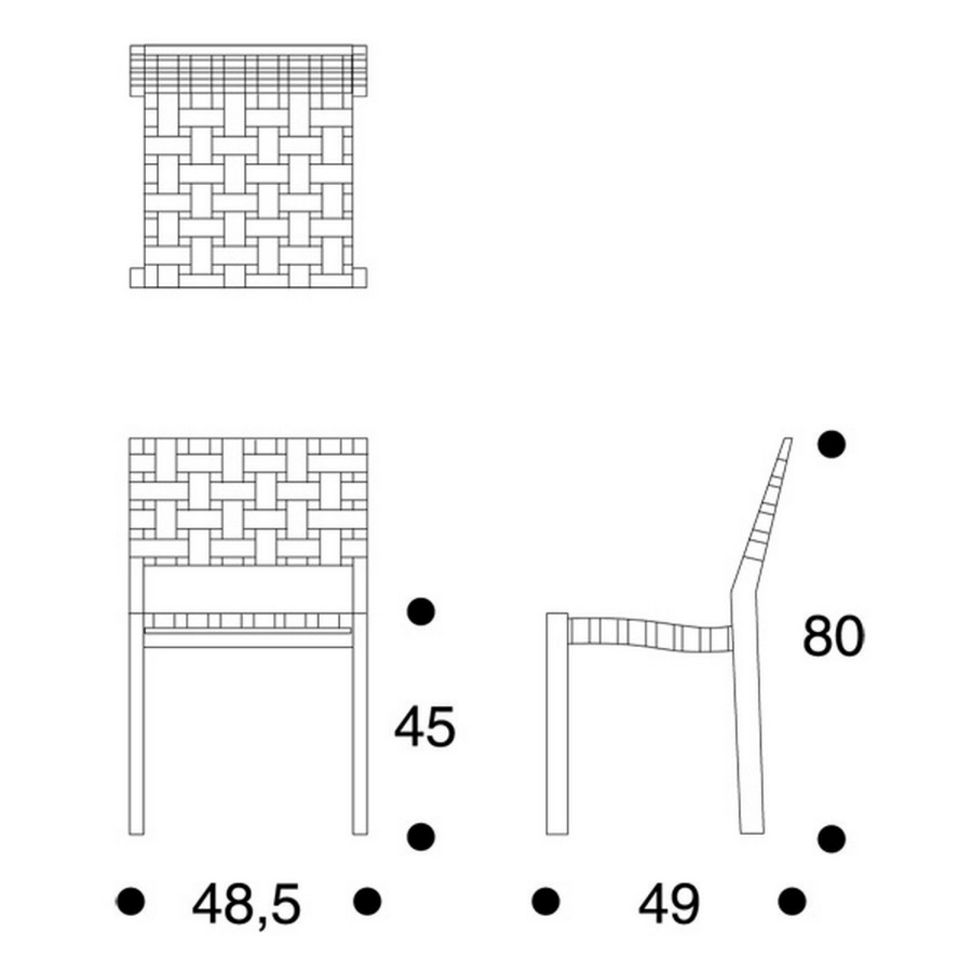 611 Stuhl Artek