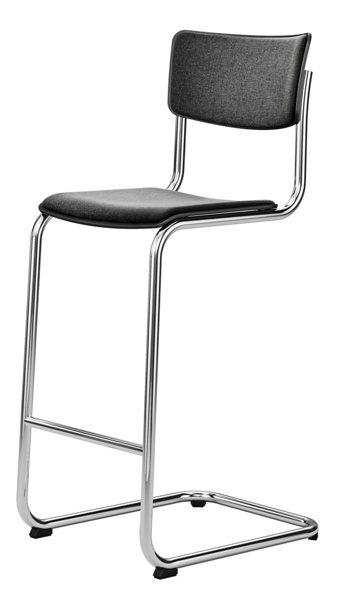 S 43 PVH Stahlrohr Klassiker Barhocker Thonet