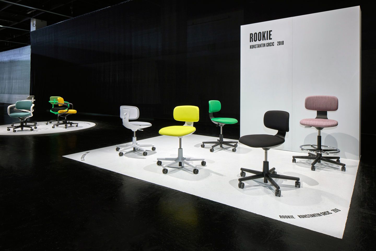 Rookie High Bürodrehstuhl Vitra