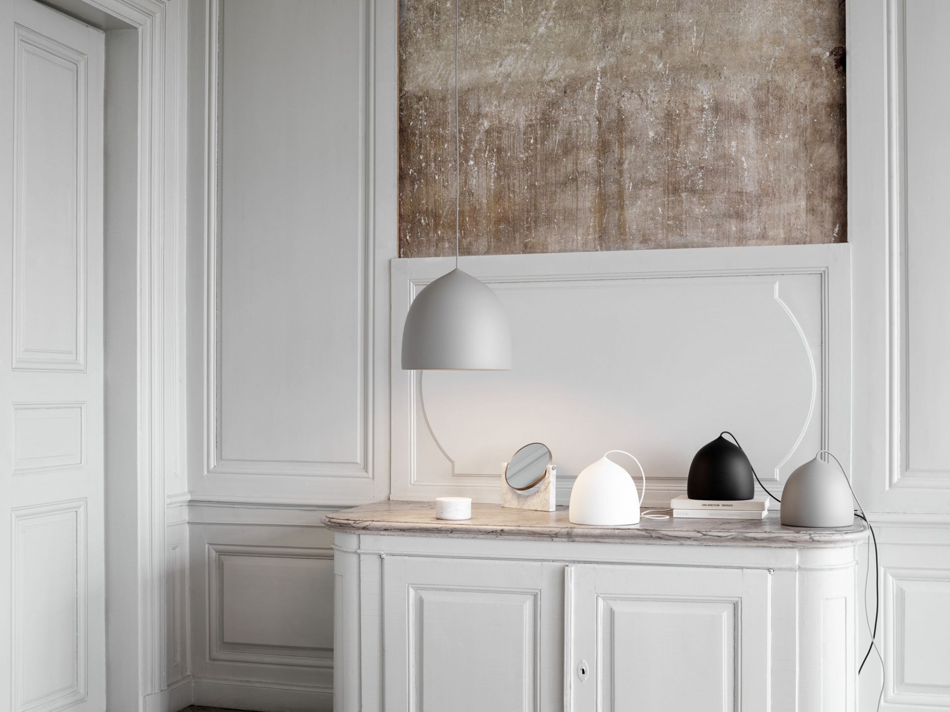 Suspence P2 Pendelleuchte Fritz Hansen Schwarz