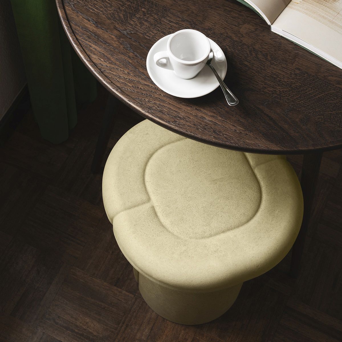 Alder Stool Hocker Indoor / Outdoor Mater