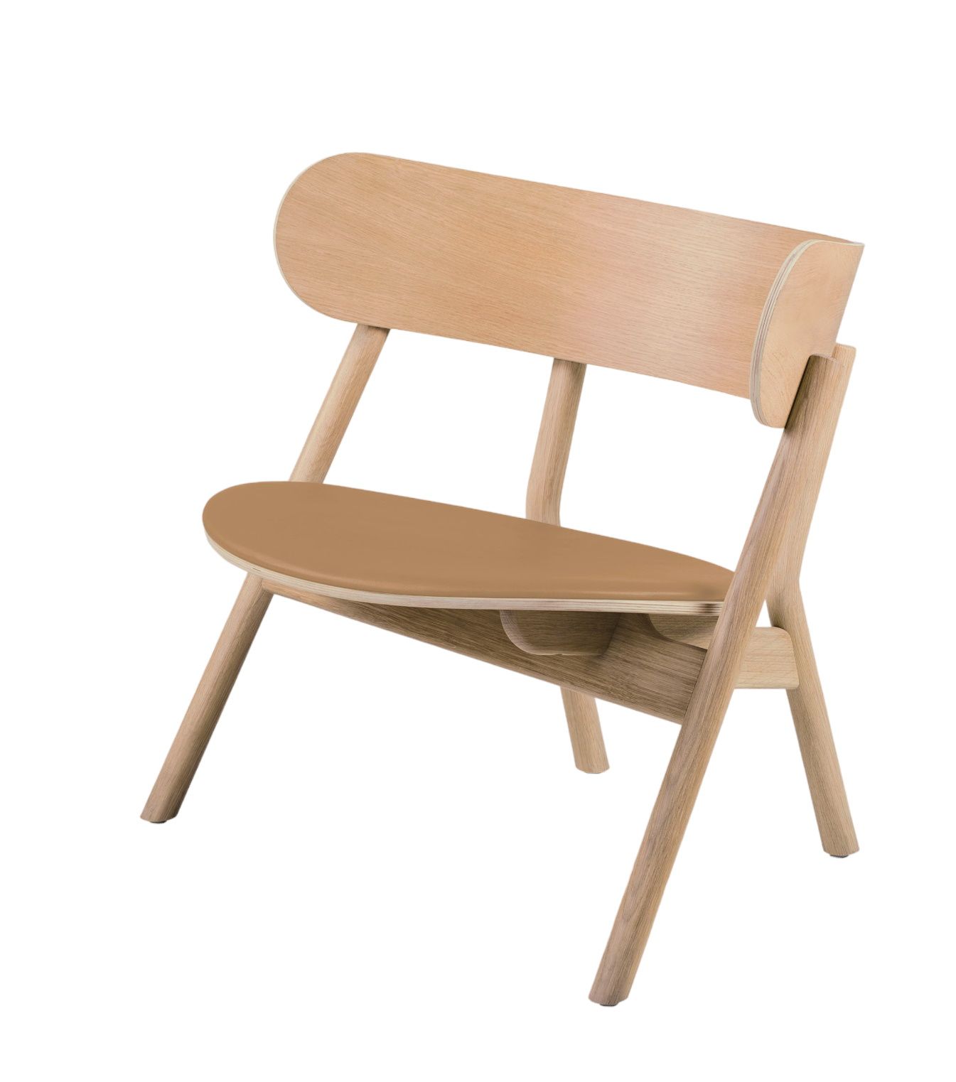 Oaki Lounge Chair mit Polster Northern