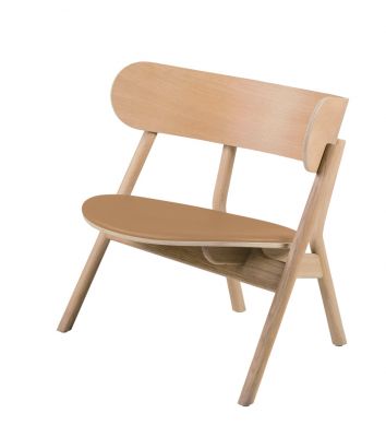 Oaki Lounge Chair mit Polster Northern