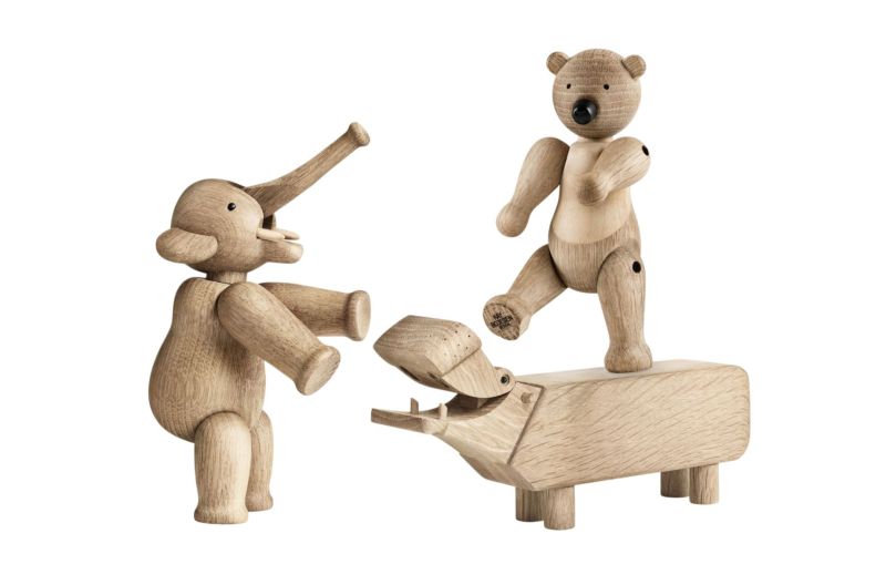 Set Liliput 3 Stück Holzfigur Kay Bojesen