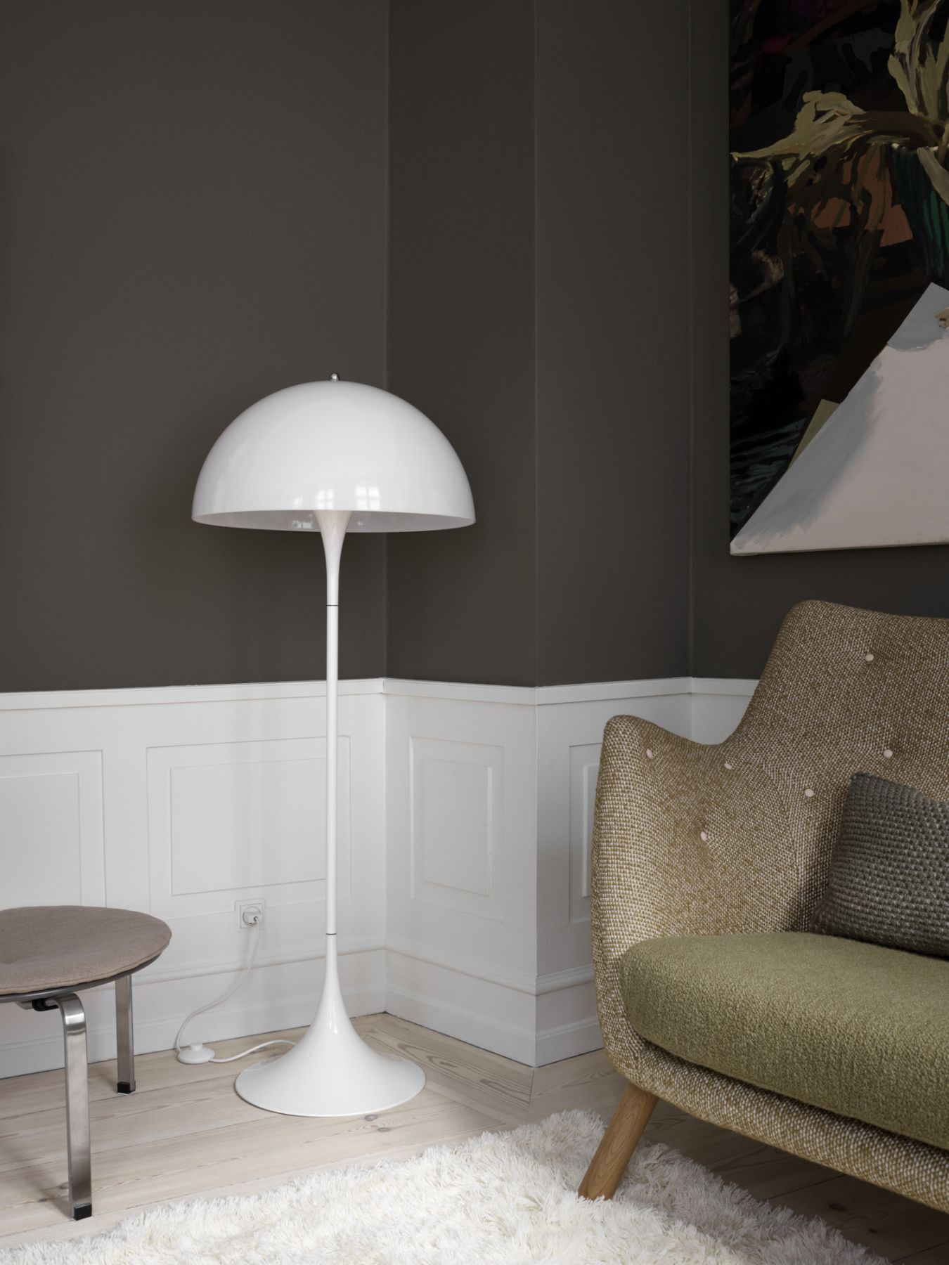 Panthella Floor Stehleuchte Louis Poulsen