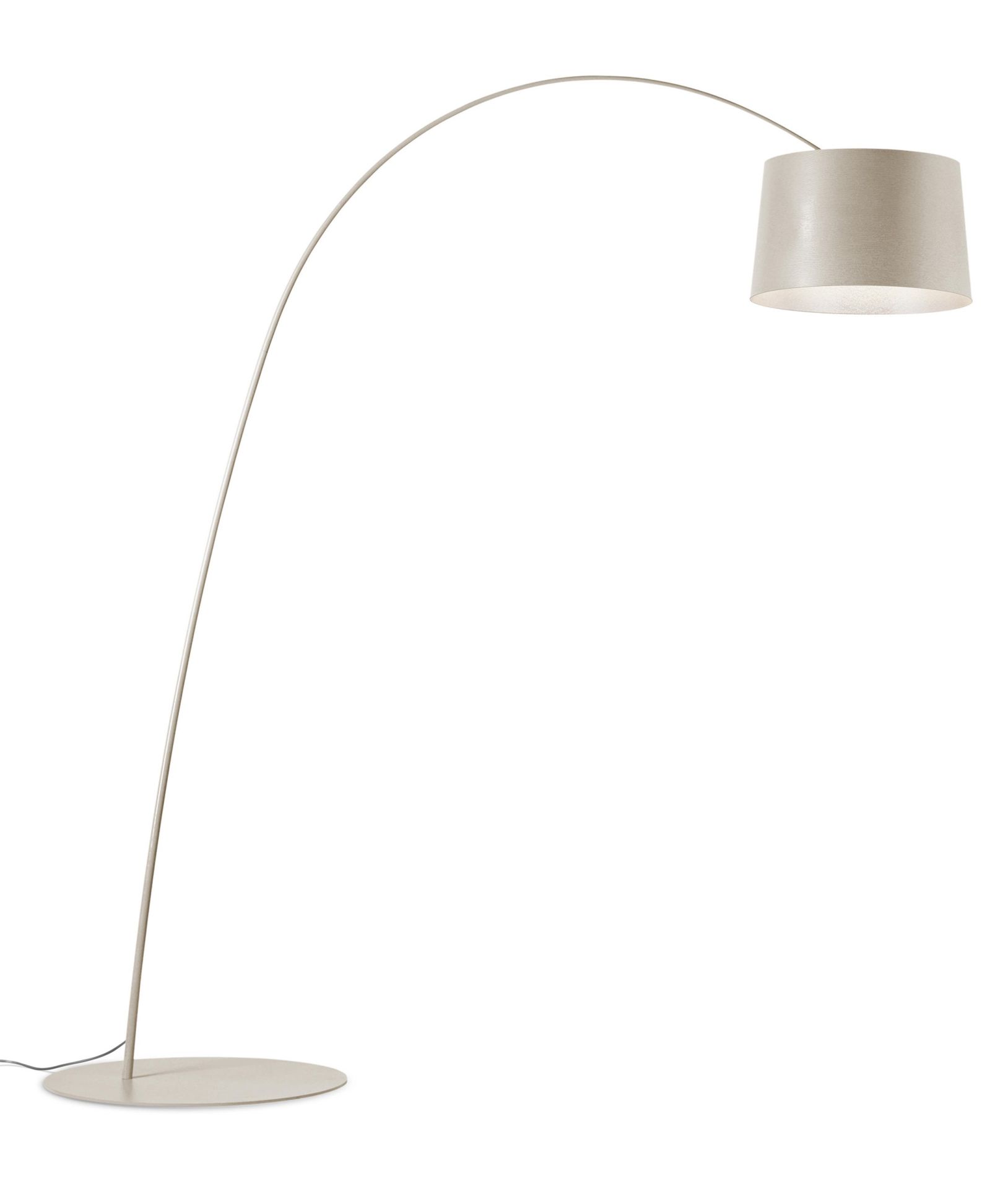 Twiggy LED Stehleuchte Foscarini Grau-beige