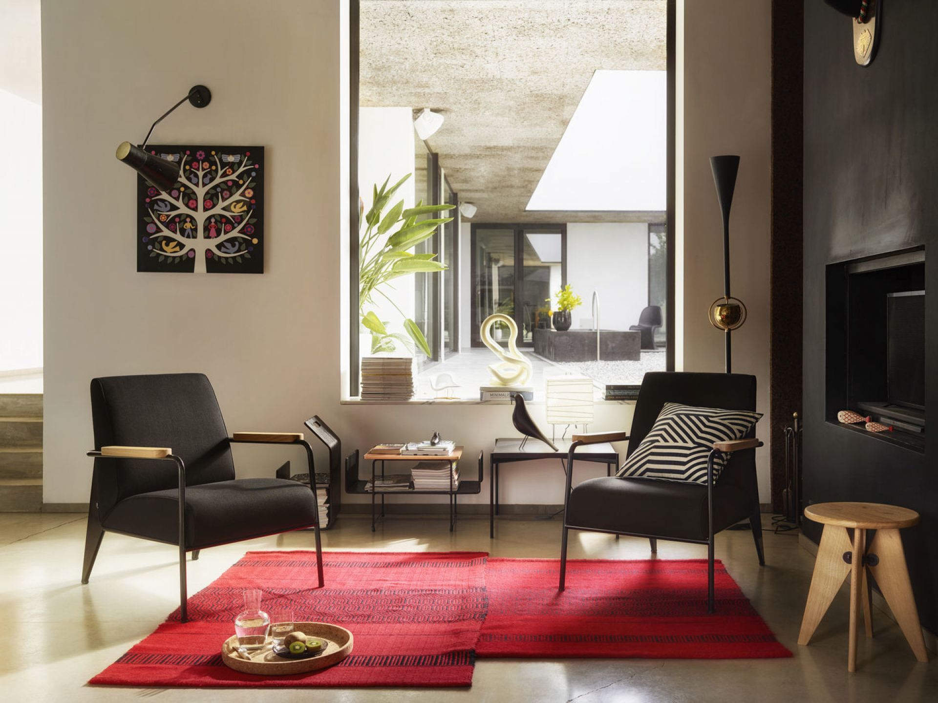 Tabouret Bois Hocker Vitra
