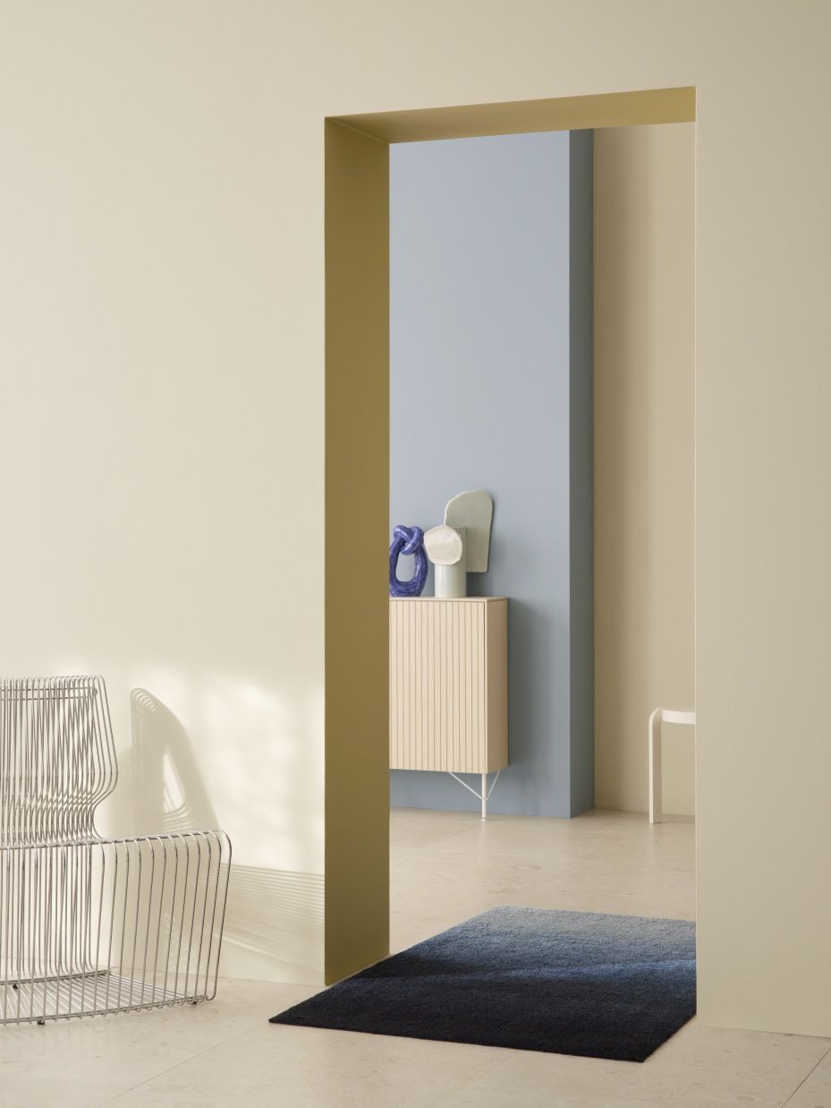 Dis Indoor / Outdoor Fußmatte Blau Heymat 