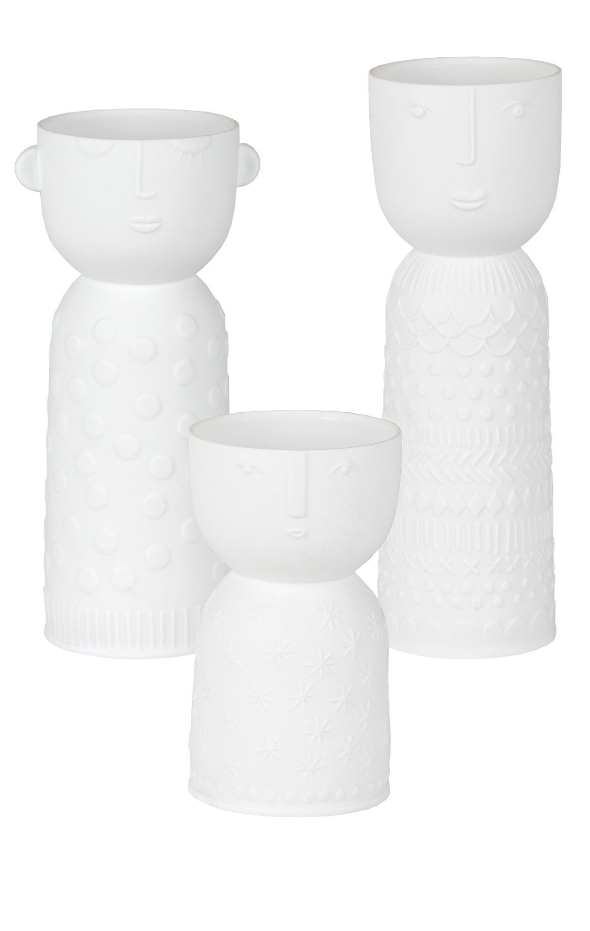 Naturgestalten Vasen 3er Set Räder