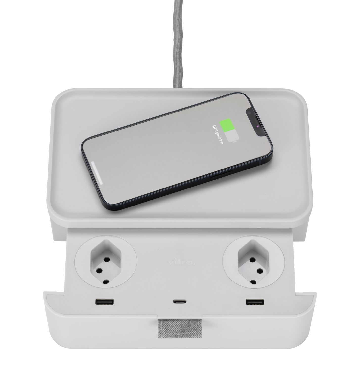 Ampi Wireless Charger und Mehrfachsteckdose Vitra