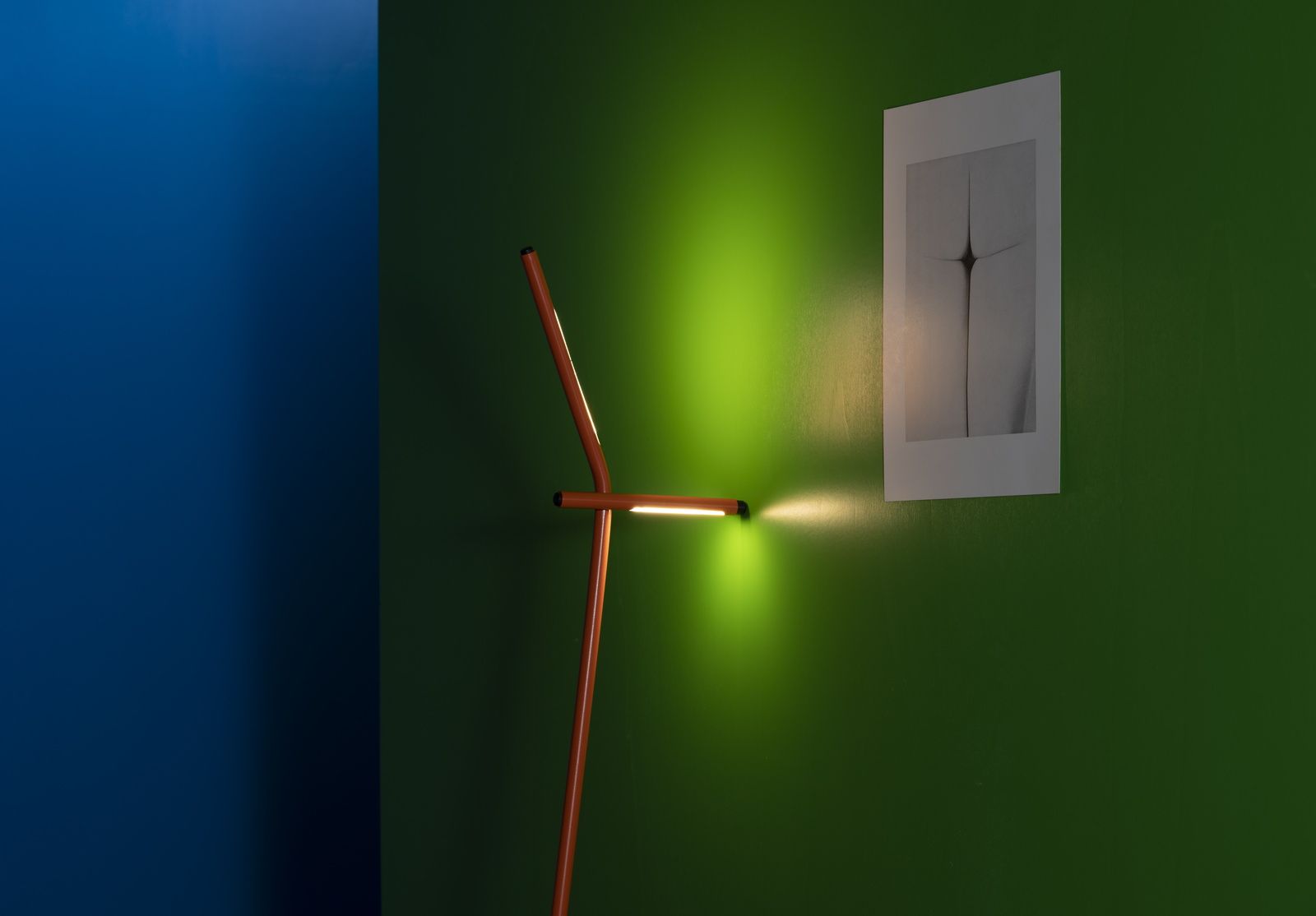 Gru Stehleuchte Schwarz Martinelli Luce
