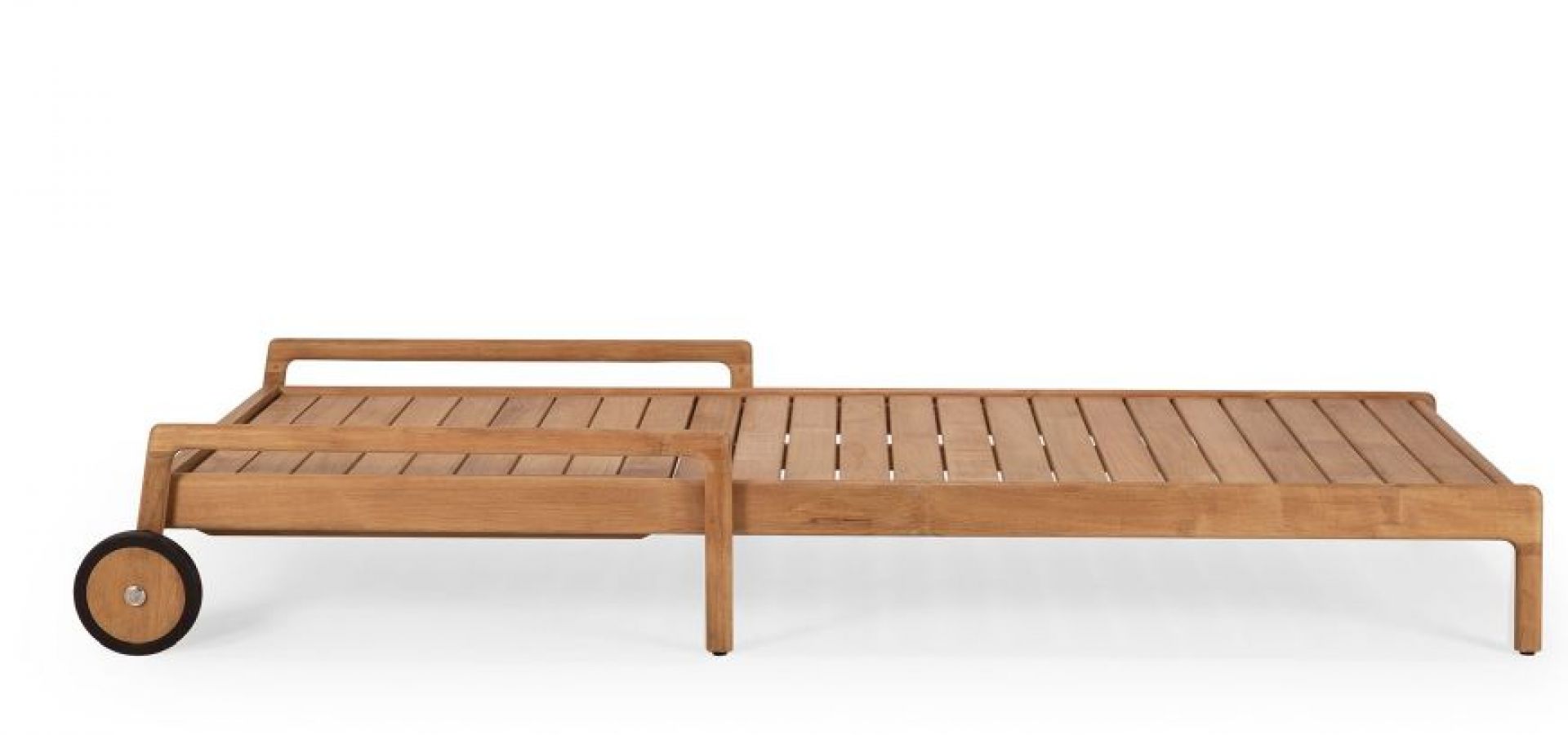 Jack Outdoor verstellbare Liege Teak Ethnicraft Natural