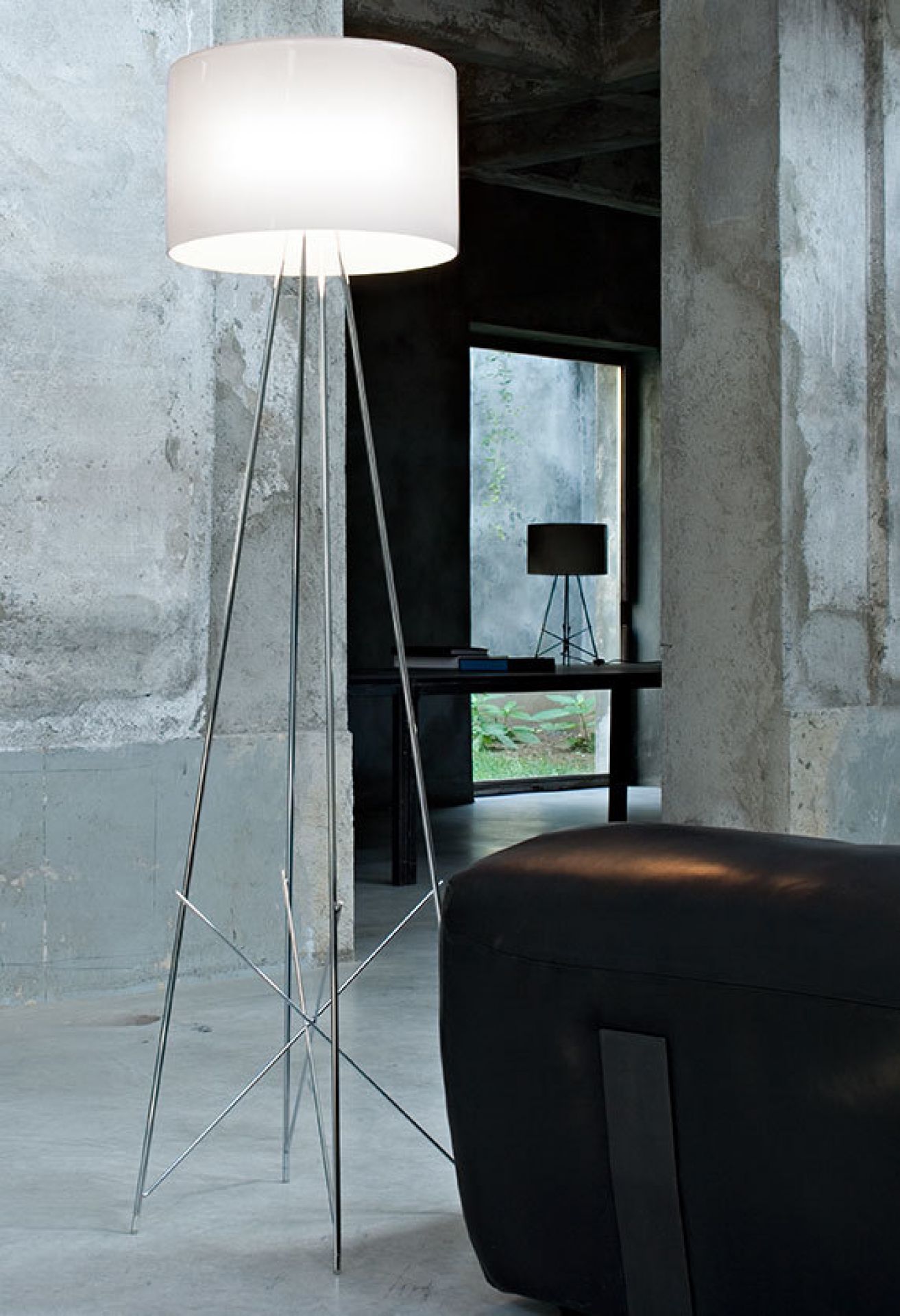 Ray F2 Stehleuchte Flos glas