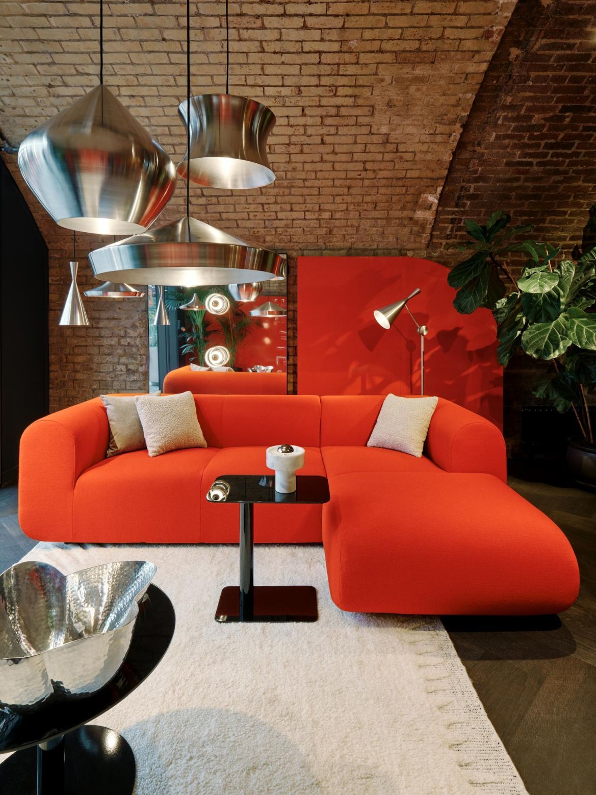 Unbeaten Flat Pendelleuchte Tom Dixon