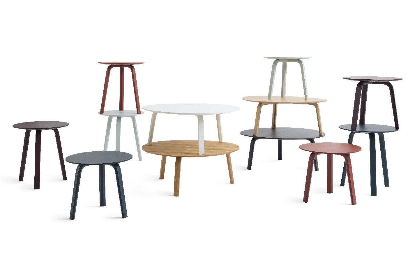 Bella Coffee Table Beistelltisch Ø 60 x H 39 cm Hay