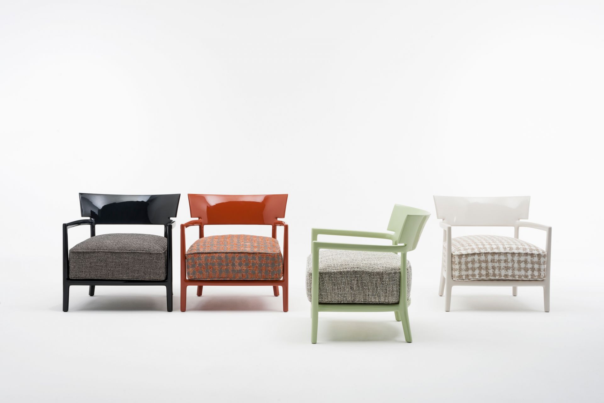 Cara Fancy Sessel Kartell Rostbraun