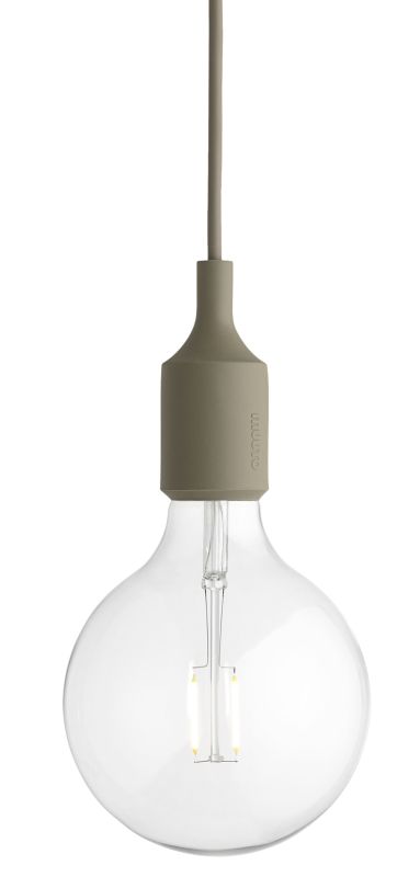 E27 LED Socket lamp Pendelleuchte OLIVE  Muuto EINZELSTÜCKE  