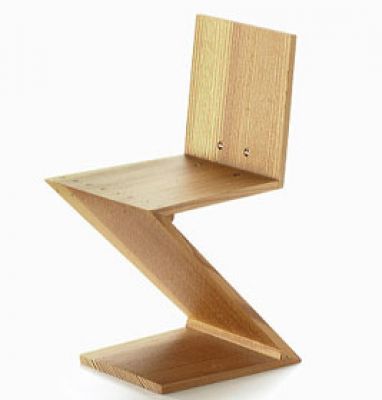 Zig zag stoel 1934 Miniatur Vitra