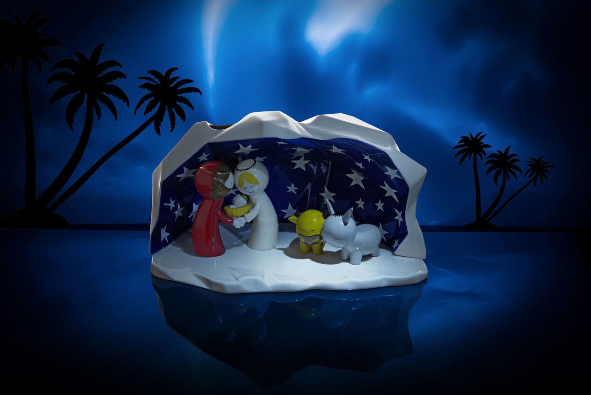Happy Eternity Baby Weihnachtskrippe Alessi