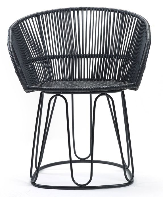 Circo Dining Chair Stuhl Outdoor ames Schwarz matt / Schwarz