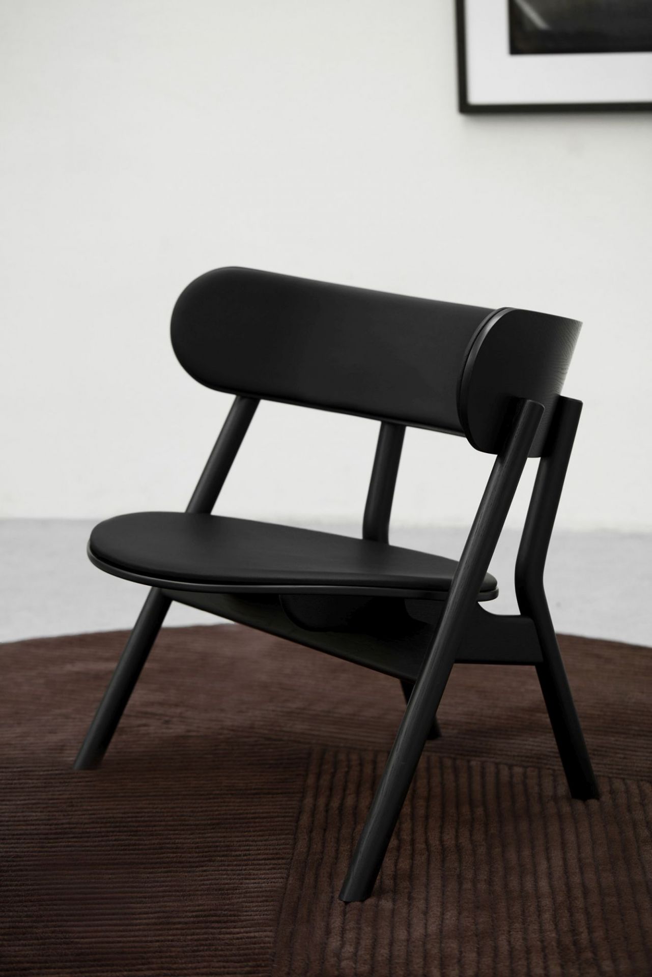 Oaki Lounge Chair mit Polster Northern