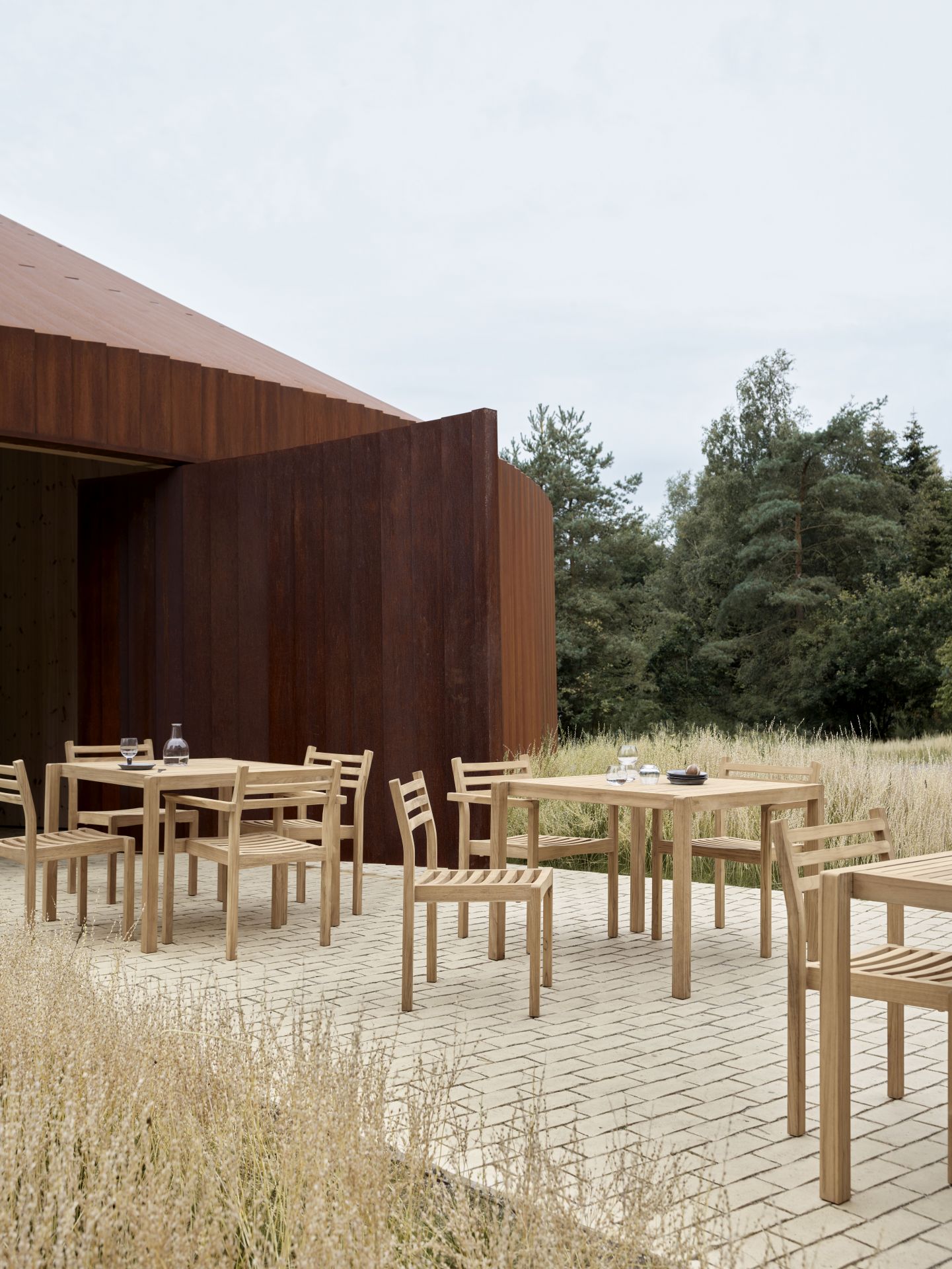 AH502 Armlehnstuhl Teak Outdoor Carl Hansen & Søn