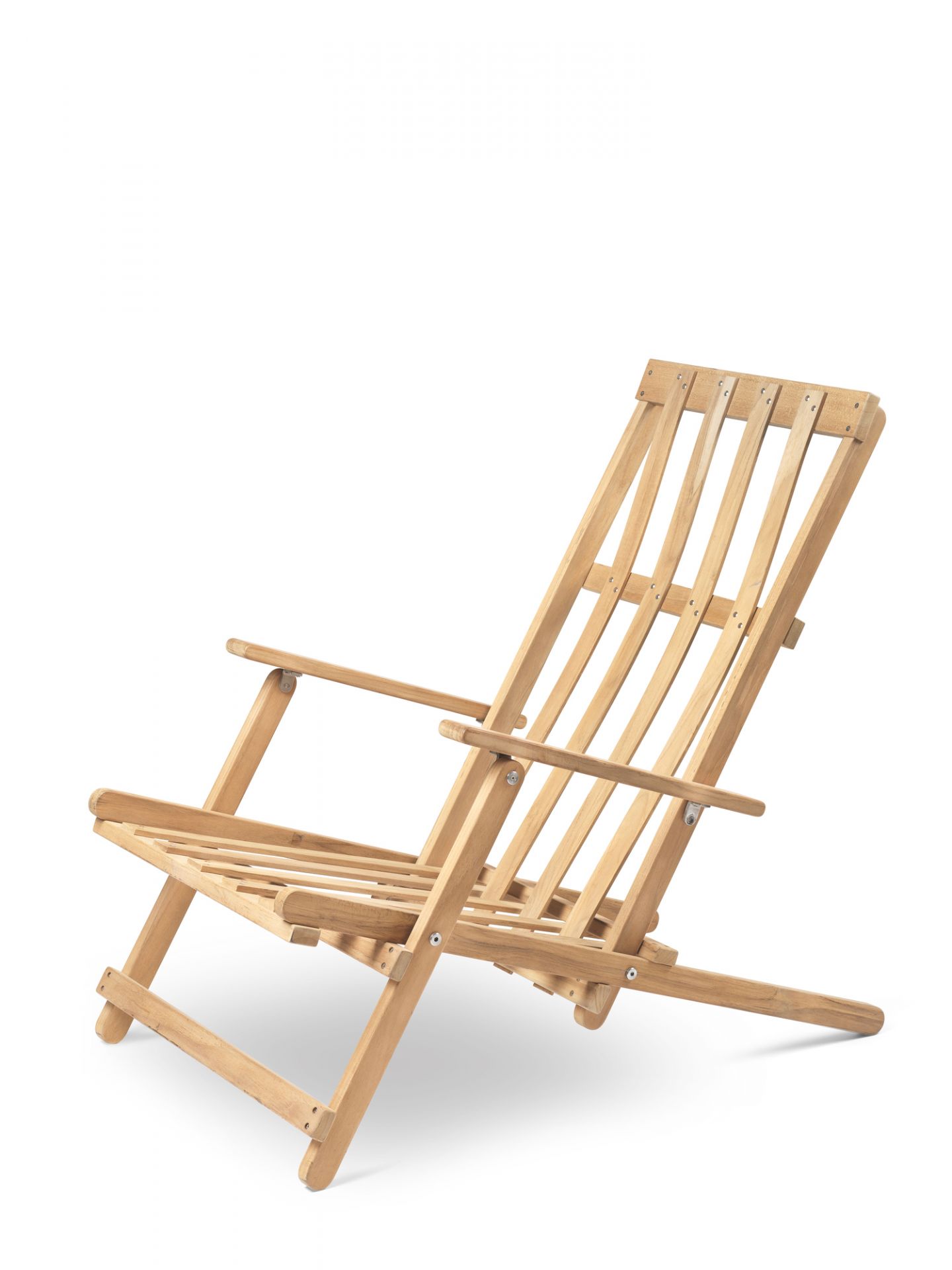 Mogensen Liegestuhl inkl. Kissen Outdoor Carl Hansen & Søn