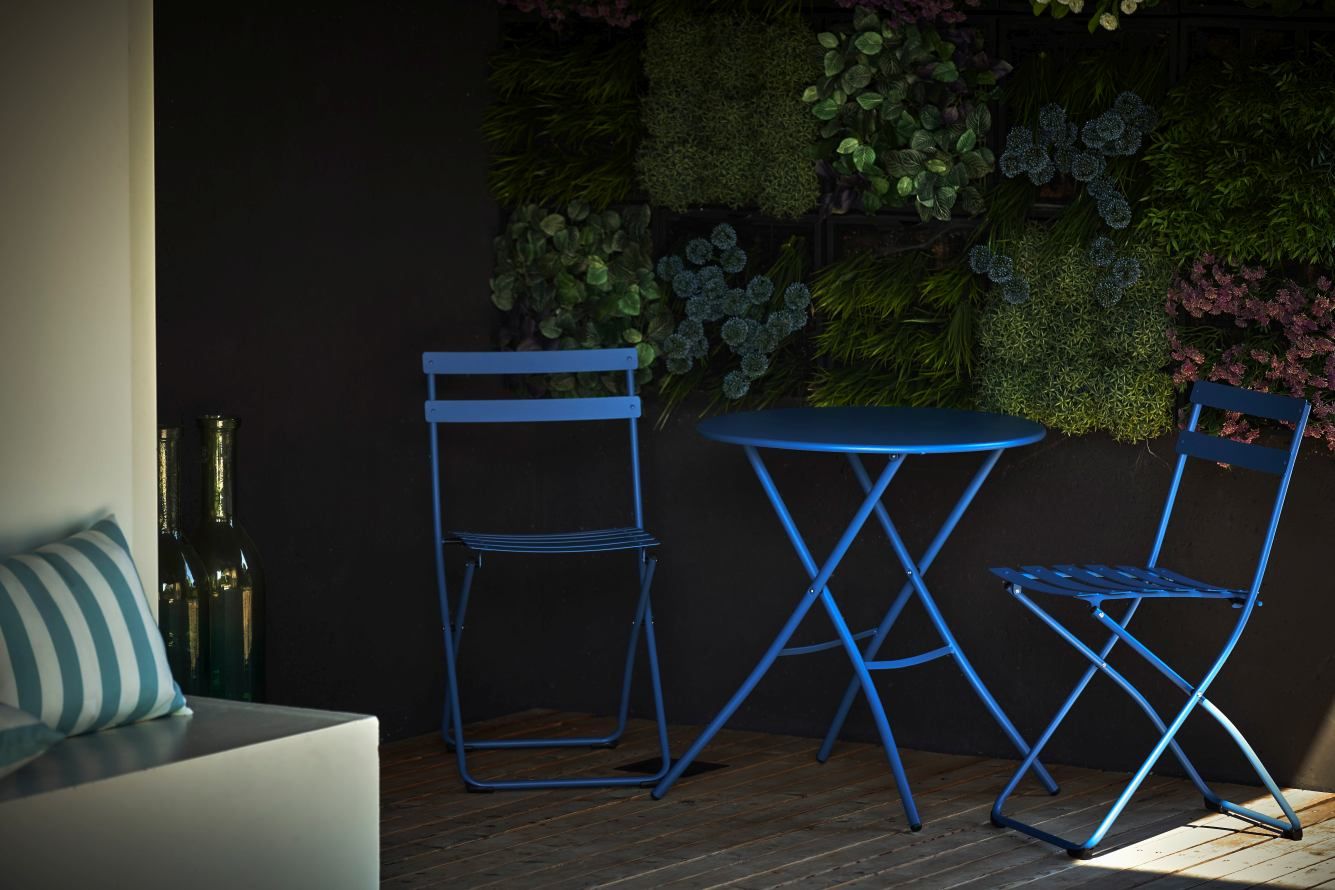 Fiam Sirio Klapptisch B 50 x T 70 x H 73 cm Outdoor Jan Kurtz 