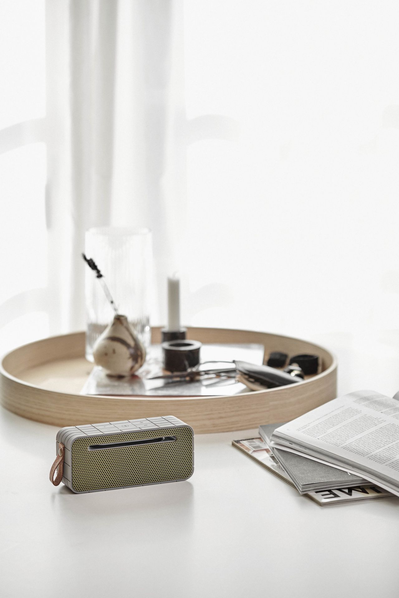 aMOVE Bluetooth Lautsprecher Cool grau Kreafunk EINZELSTÜCK