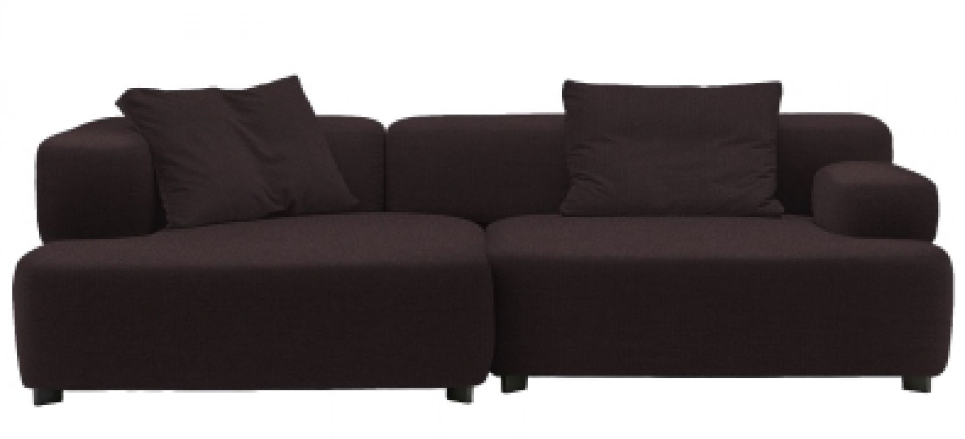 Alphabet 3-Sitzer Sofa Armlehne Links Fritz Hansen