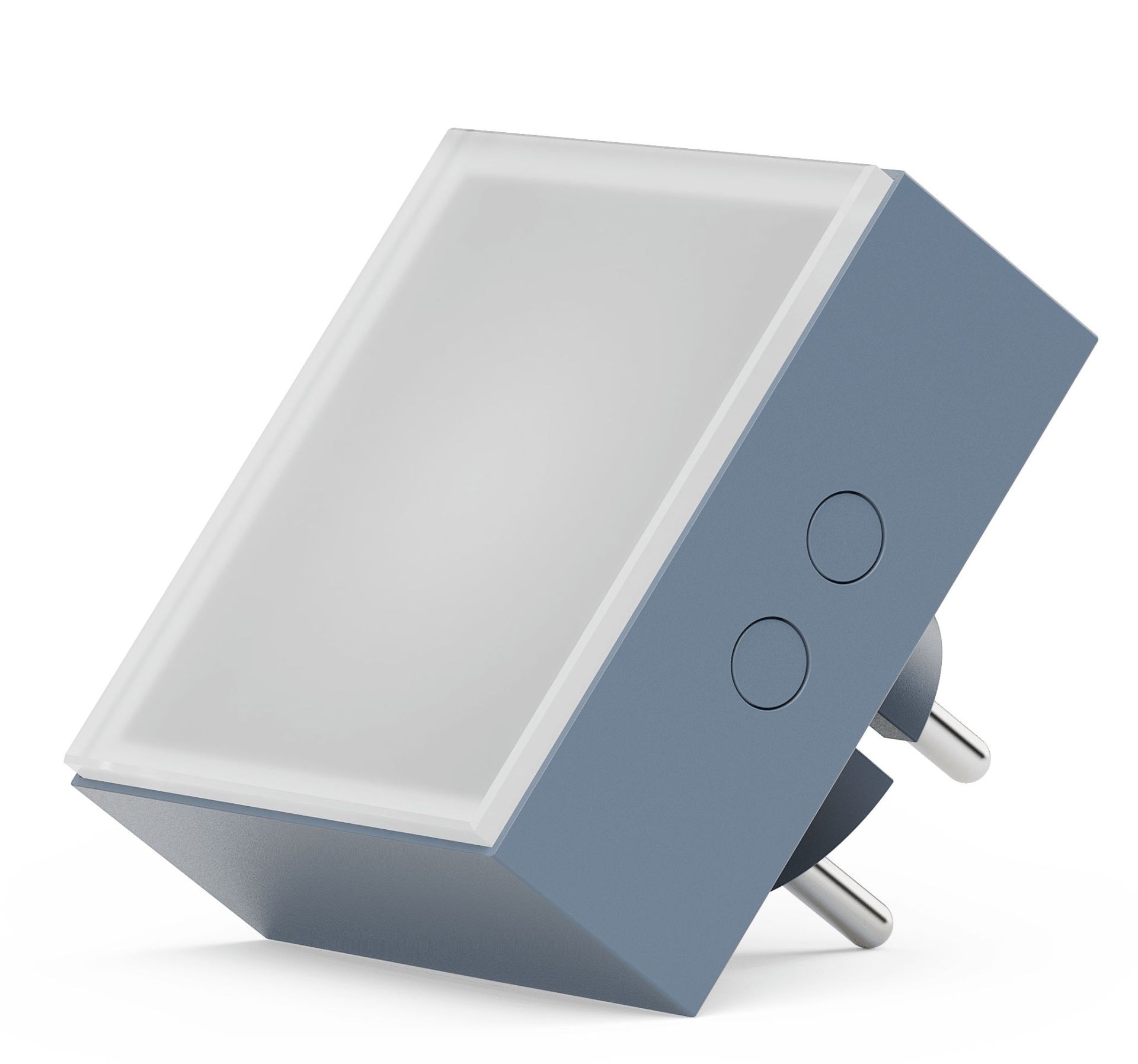 Lamp 1 LED Socket Light Licht dfp Design Shark blau