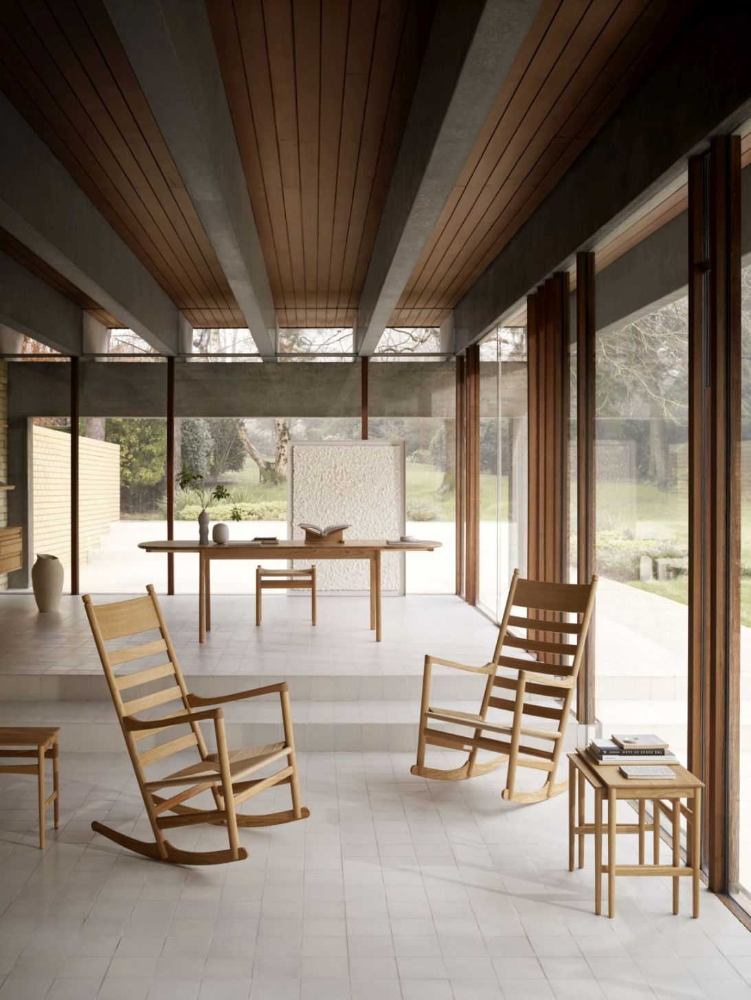 CH004 Nesting Tables Beistelltische 3-er Set Carl Hansen & Søn 