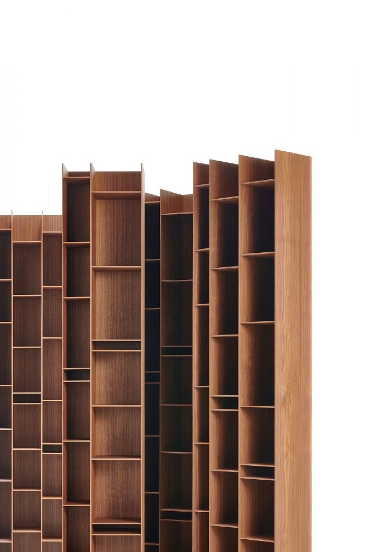 Random Wood Bookcase Bücherregal 3C MDF Italia 