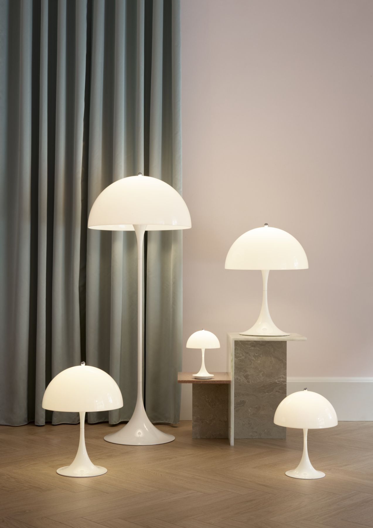 Panthella Floor Stehleuchte Louis Poulsen