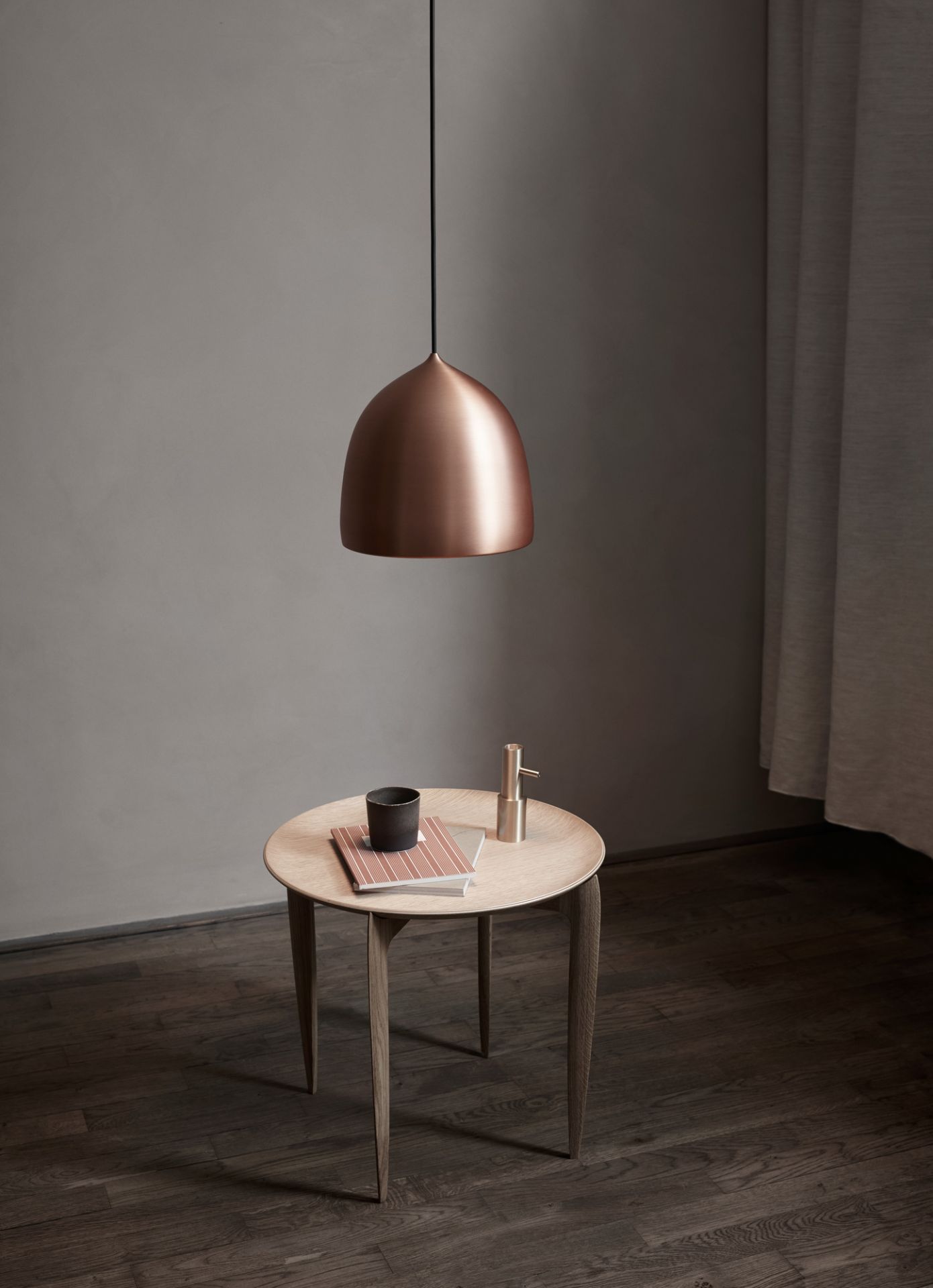 Suspence P2 Pendelleuchte Fritz Hansen Schwarz