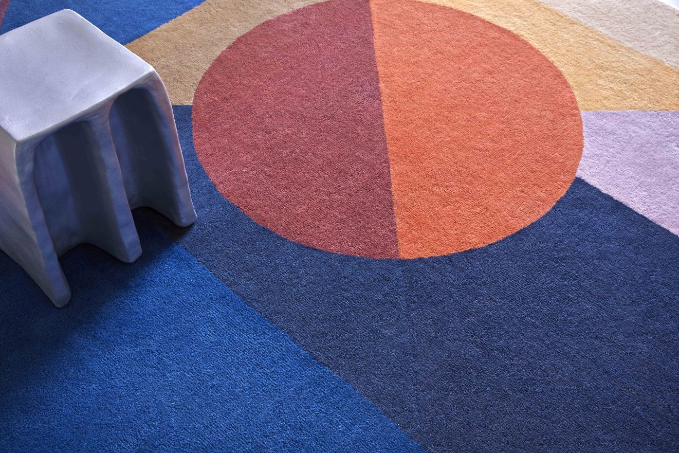 Zoe Kubb Teppich 208 x 240cm Gan