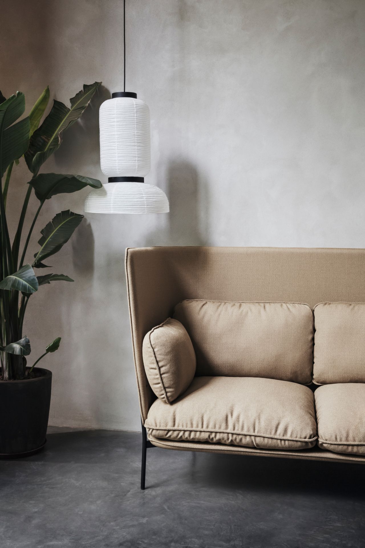 Cloud 3-Sitzer Sofa Highback LN7 AndTradition