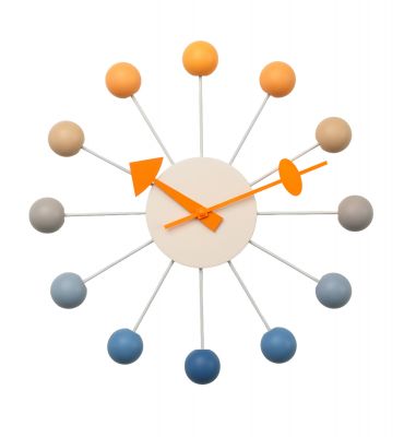 Ball Clock Wanduhr Sunrise Vitra LIMITED EDITION  
