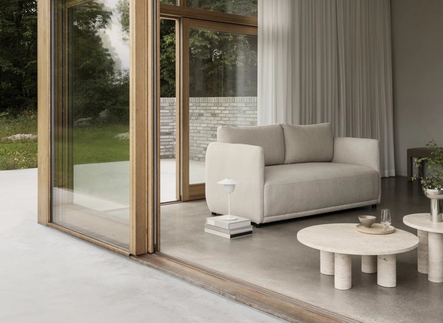 Volos Couchtisch Rund Ø 75 x H 26 cm Blomus
