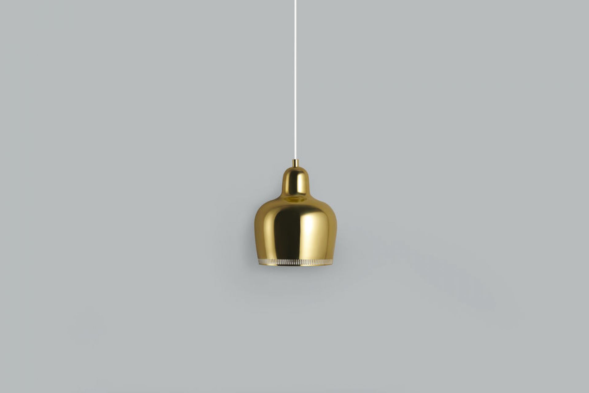 A330S Golden Bell Pendant light Pendelleuchte Artek Messing-Weiss A330S Golden Bell Pendant light Pendelleuchte Artek Messing-Weiss