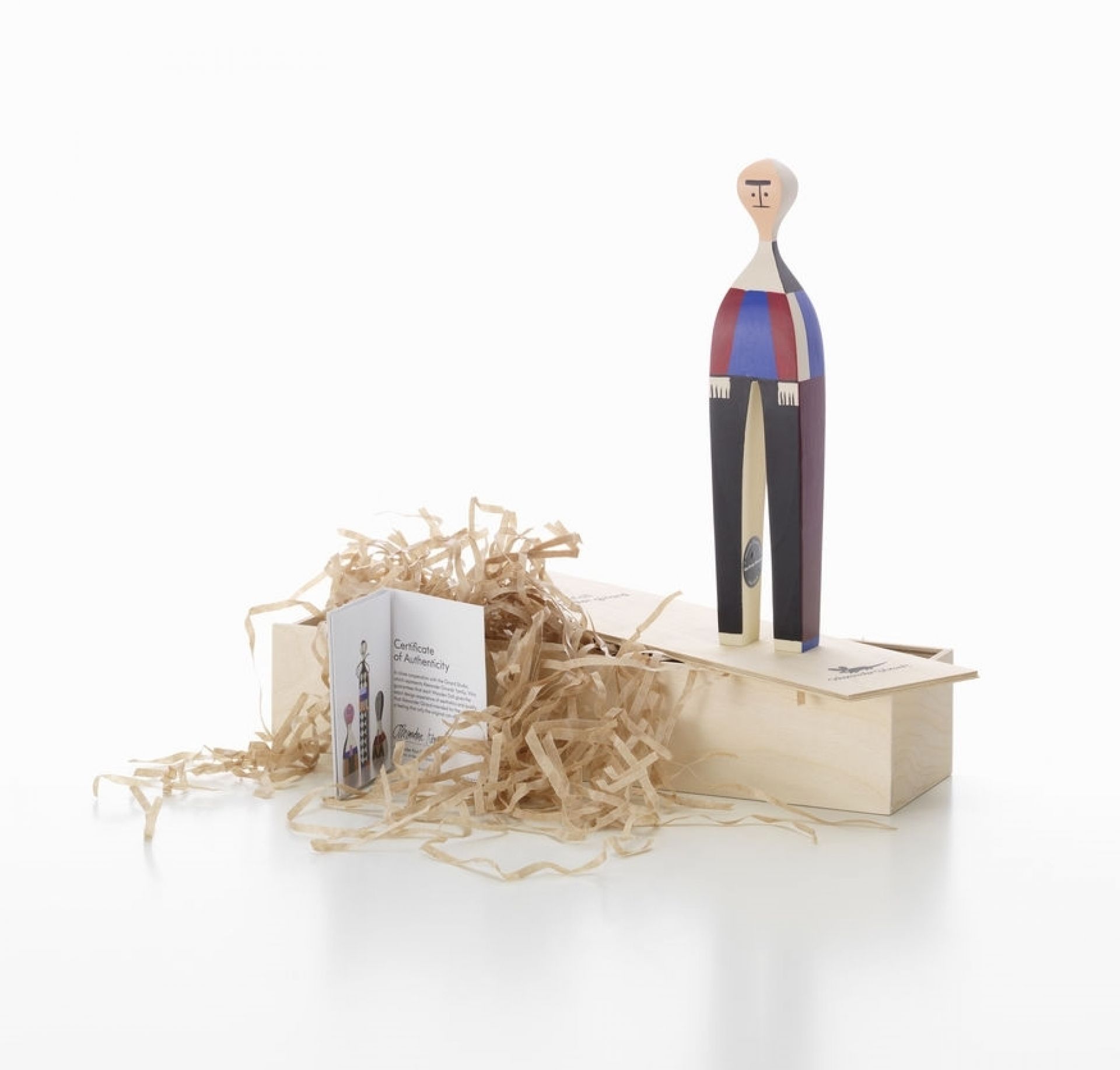 Wooden Dolls Holzfigur No 22 Vitra EINZELSTÜCK