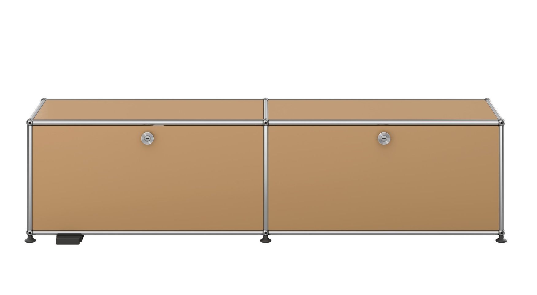 USM Haller E TV/Hi-Fi-Möbel mit dimmbarem Licht Beige - QUICK SHIP 