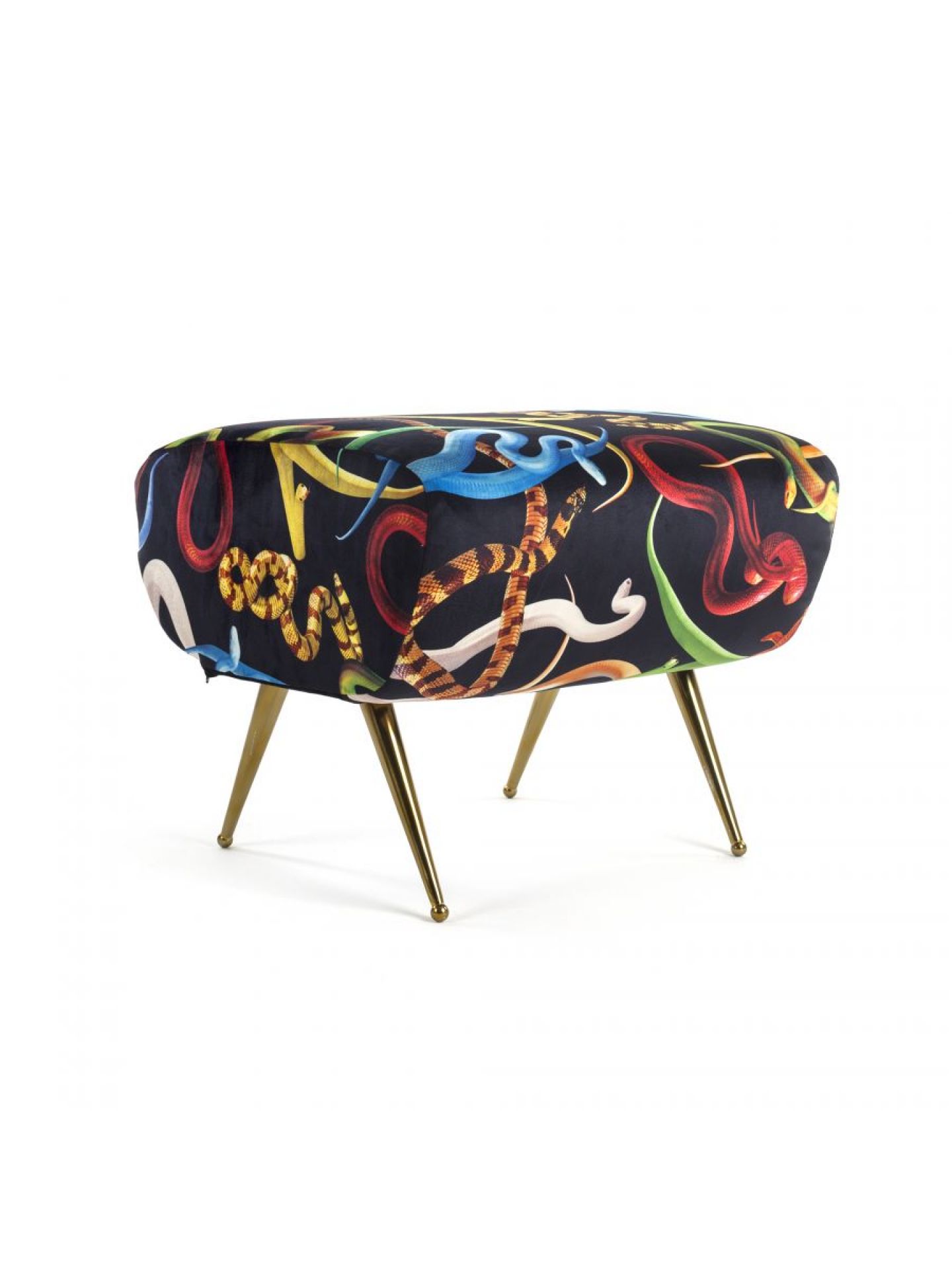 Toiletpaper Pouf Hocker Snakes Seletti