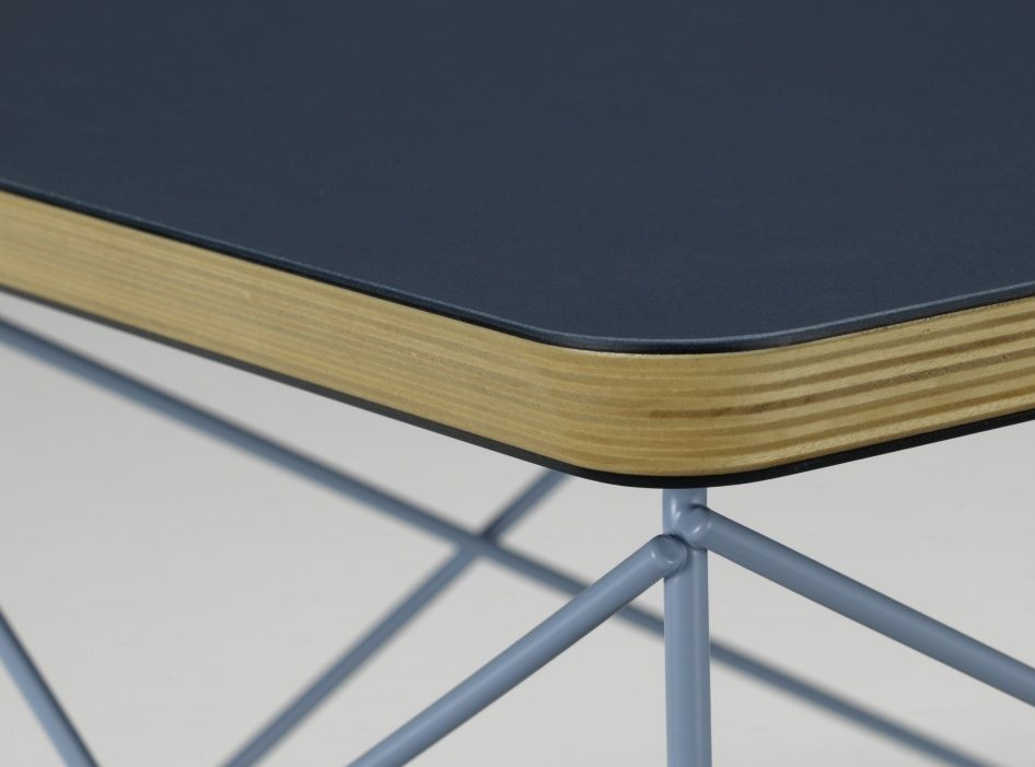 Occasional Table LTR Beistelltisch Linoleum Smoke blue Vitra 
