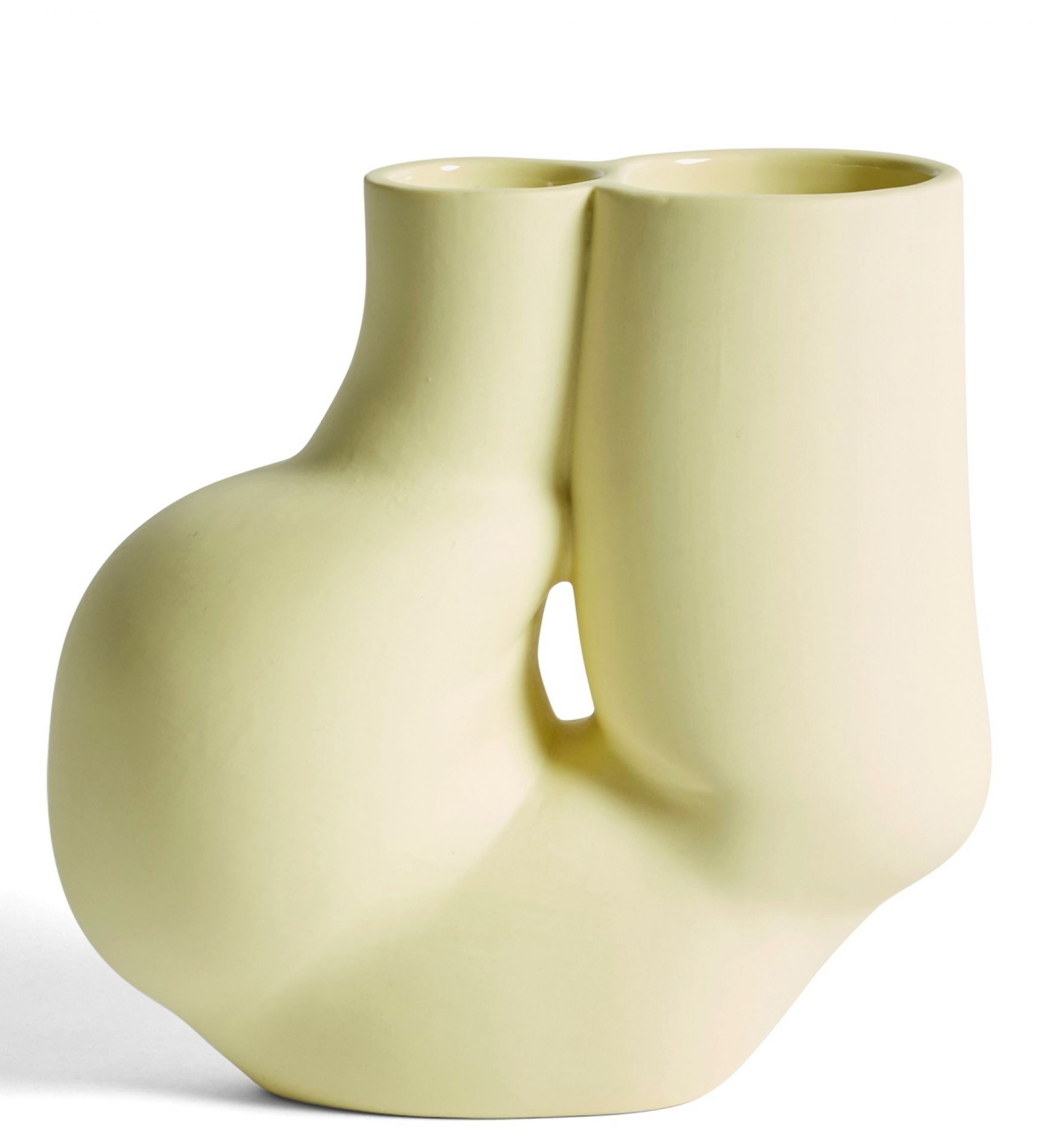W&S Chubby Vase Hay EINZELSTÜCK
