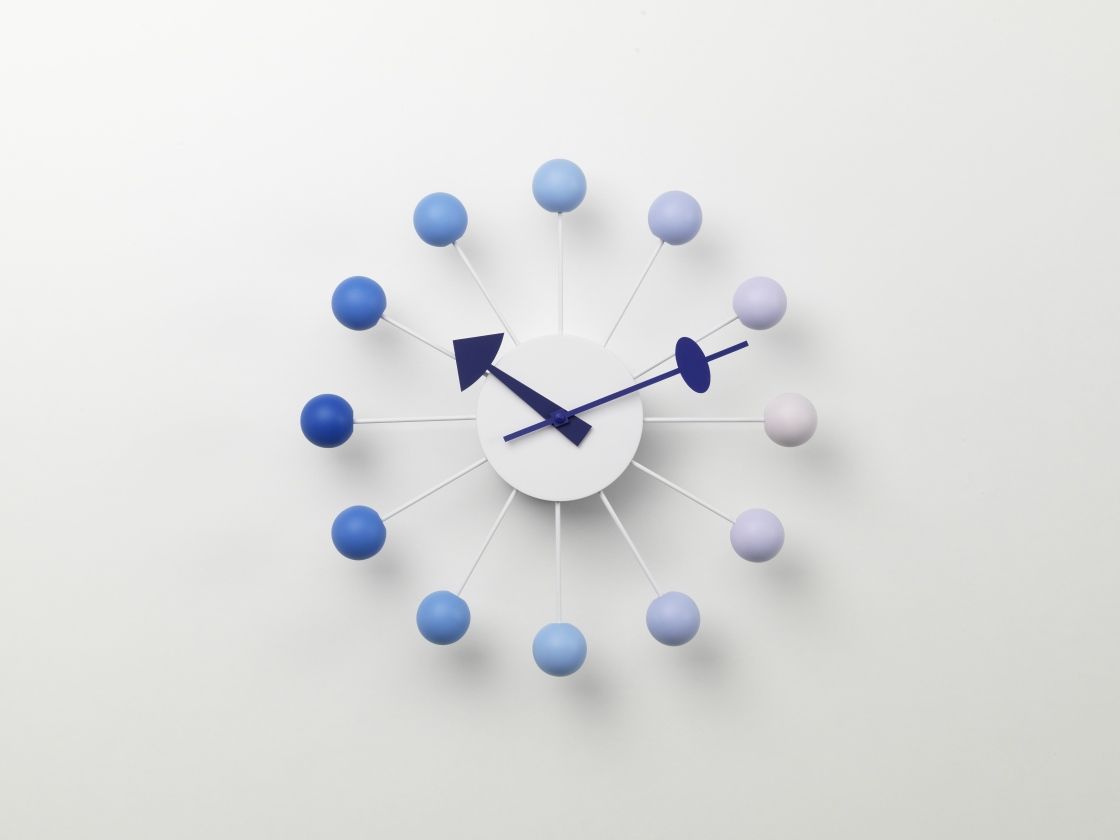 Ball Clock Wanduhr Dawn Vitra LIMITED EDITION