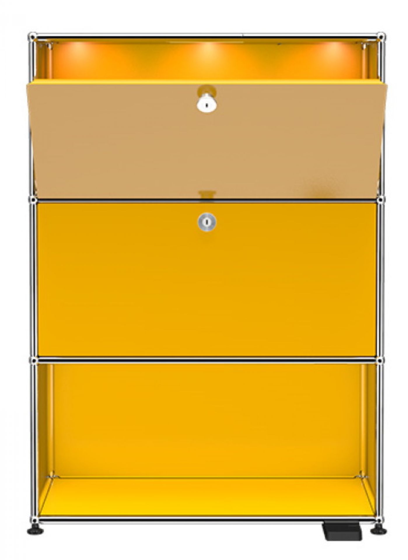 USM Haller E Highboard Golgelb