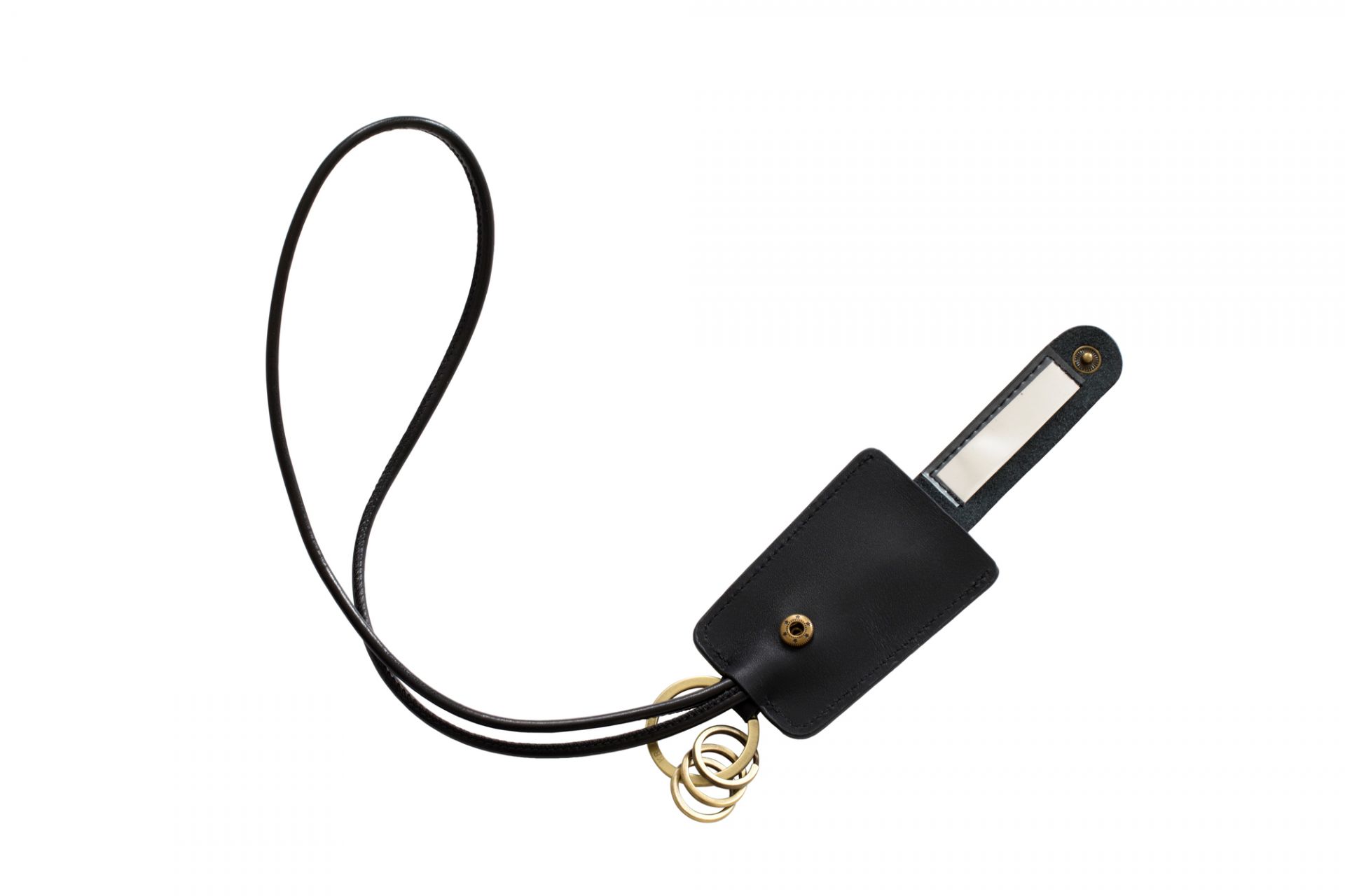 cCHAIN Schlüsselanhänger mit USB Kabel Kreafunk schwarz EINZELSTÜCK