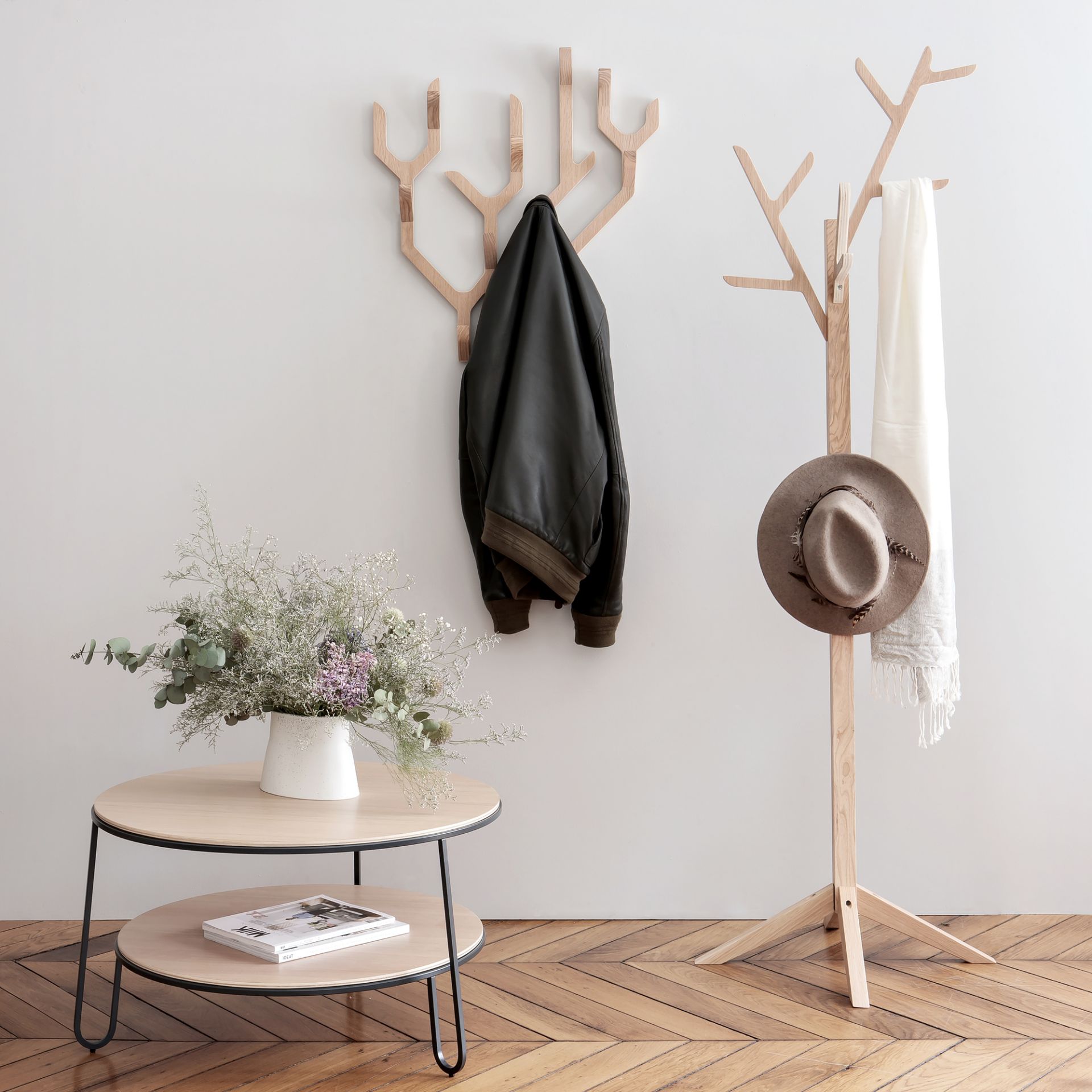 Ambroise Wall Coat rack Wandgarderobe Hartô