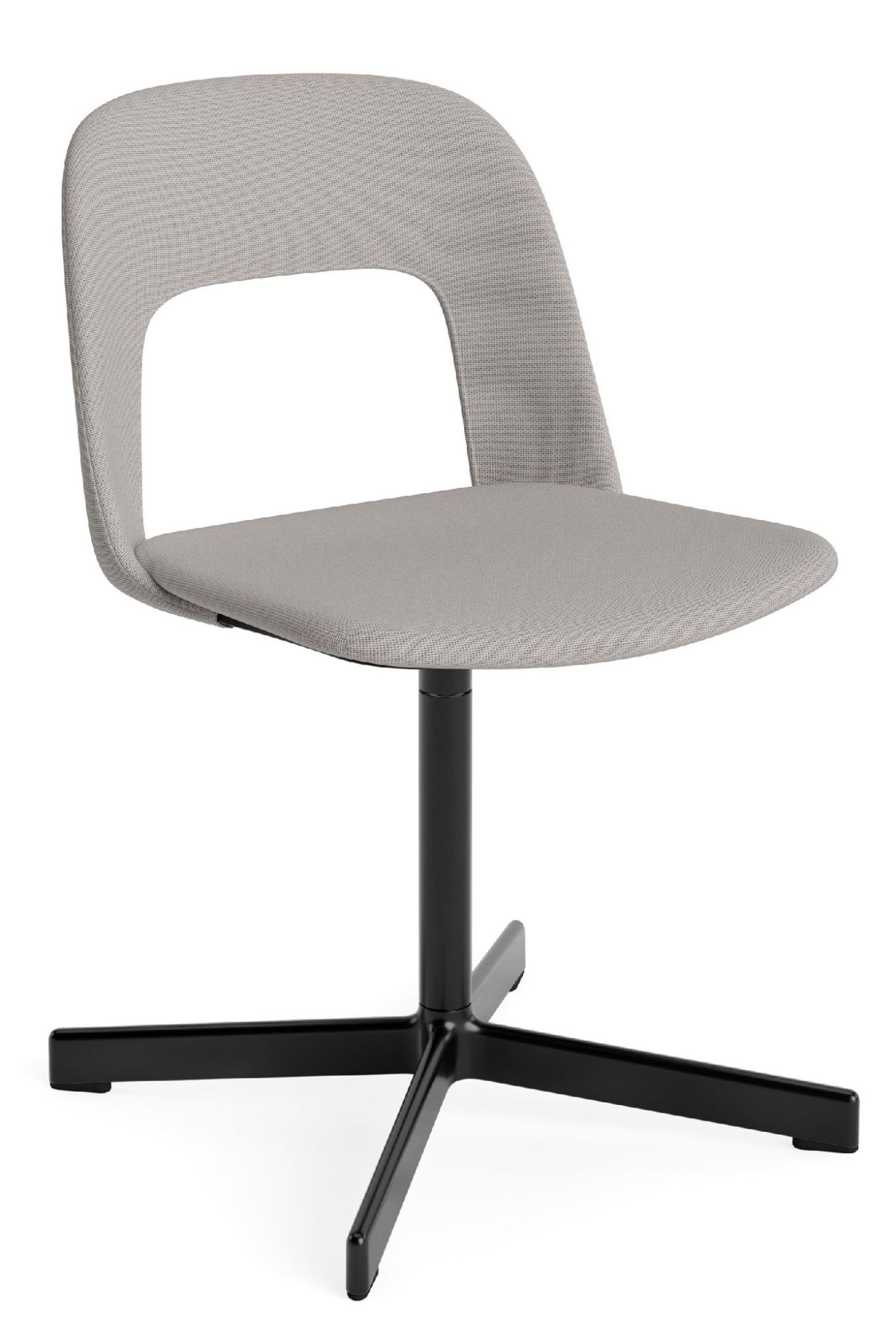 Layout Side Chair 134 4-Stern Drehfuß Stuhl Hay